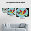 Pintura Diamante - Loro alegre