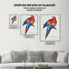 Pintura Diamante - Loro vintage 2
