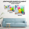 Pintura Diamante - Loros de colores