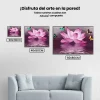 Pintura Diamante - Loto y mariposa