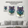 Pintura Diamante - Mandala Lobo
