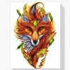Pintura Diamante - Mandala Zorro