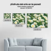 Pintura Diamante - Margaritas en el prado
