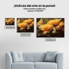 Pintura Diamante - Mariposa con flores
