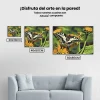 Pintura Diamante - Mariposa sobre diente de león