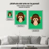 Pintura Diamante - Mono Polígono