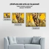 Pintura Diamante - Mono en una cuerda