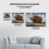 Pintura Diamante - Montañés escocés