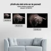 Pintura Diamante - Montañés escocés con pelaje grueso