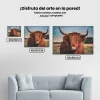 Pintura Diamante - Montañés escocés en la naturaleza