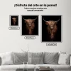 Pintura Diamante - Montañés escocés marrón rojizo de cerca