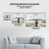 Pintura Diamante - Montañés escocés refrescándose