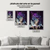 Pintura Diamante - Mujeres con flor y ojo de pájaro