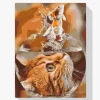Pintura Diamante - Ojo de gato de un pez de colores
