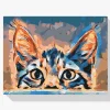 Pintura Diamante - Ojos curiosos