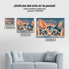 Pintura Diamante - Ojos curiosos