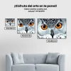 Pintura Diamante - Ojos de búho