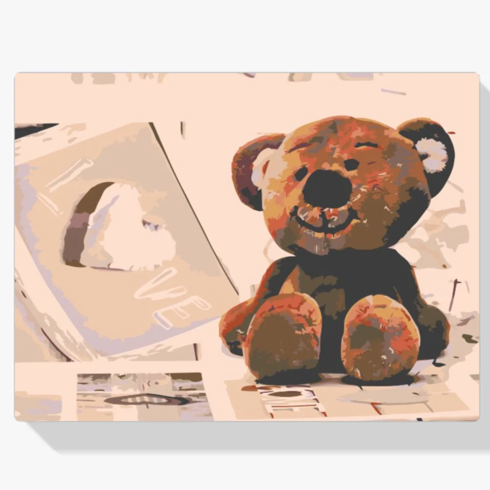 Pintura Diamante - Oso