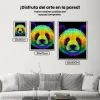Pintura Diamante - Oso colorido