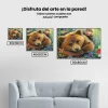 Pintura Diamante - Oso con animales
