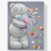 Pintura Diamante - Oso con caramelos
