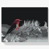 Pintura Diamante - Pájaro en una rama