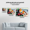 Pintura Diamante - Pájaros de invierno