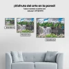 Pintura Diamante - Pájaros en la cascada