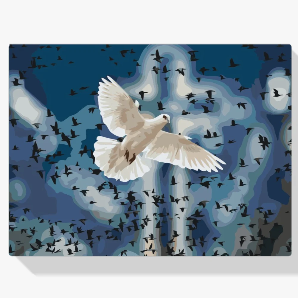 Pintura Diamante - Paloma