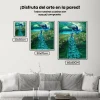 Pintura Diamante - Pavo real en la jungla