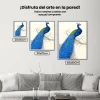 Pintura Diamante - Pavo real grandioso