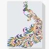 Pintura Diamante - Pavos reales de colores 2