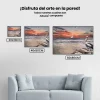 Pintura Diamante - Pelícano y barco