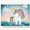 Pintura Diamante - Pequeño y lindo unicornio