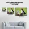 Pintura Diamante - Perro con gato