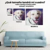 Pintura Diamante - Perro con guiño