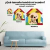 Pintura Diamante - Perro en Hutch