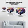 Pintura Diamante - Perro perdiguero de color