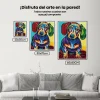 Pintura Diamante - Perro salchicha de color