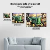 Pintura Diamante - Perros en la granja