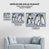 Pintura Diamante - Pingüinos