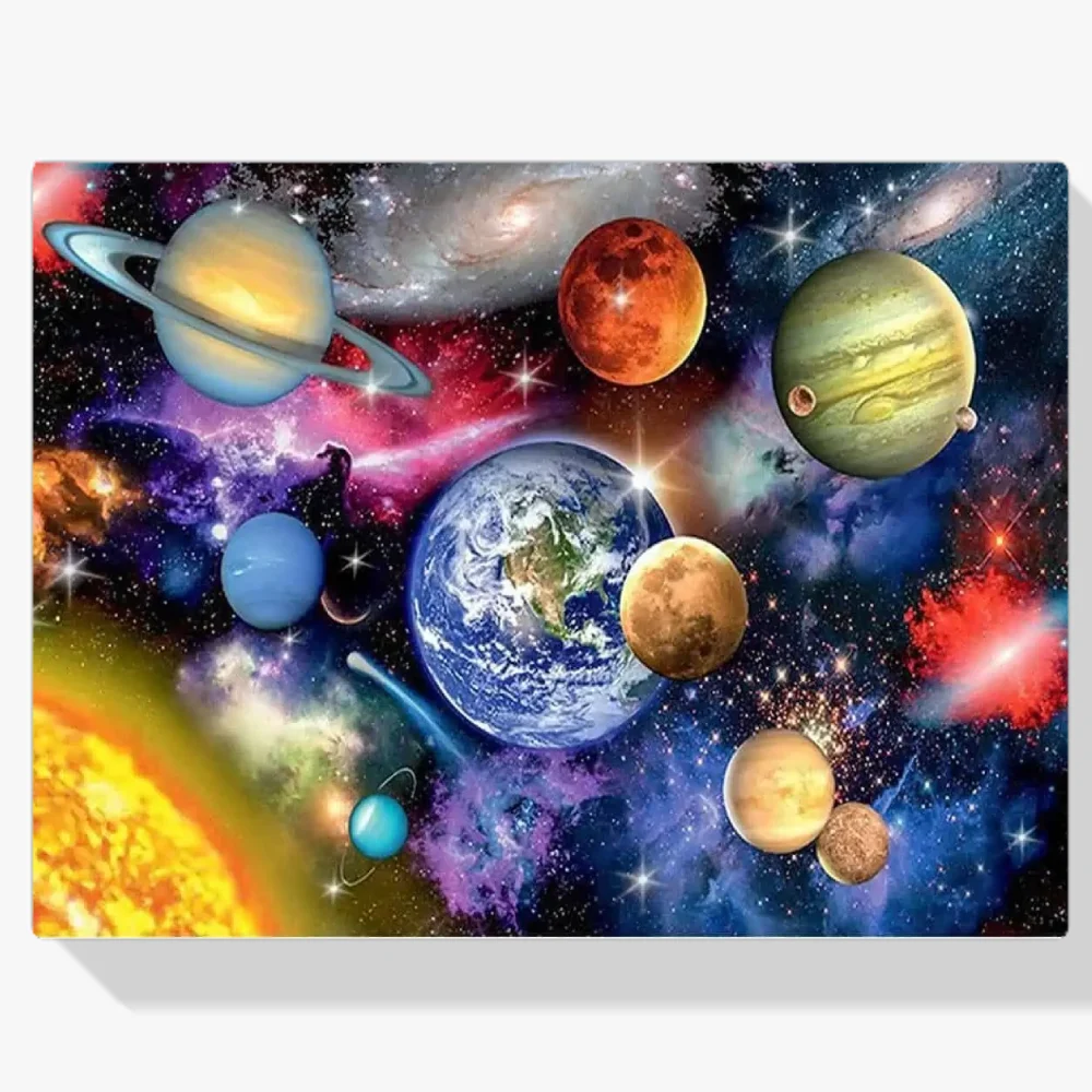 Pintura Diamante - Planetas