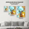 Pintura Diamante - Polígono Cabeza de ciervo 1