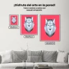 Pintura Diamante - Polígono Lobo