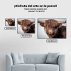 Pintura Diamante - Primer plano de un montañés escocés