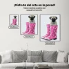 Pintura Diamante - Pug con botas de goma