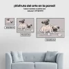 Pintura Diamante - Pugs con pelotas