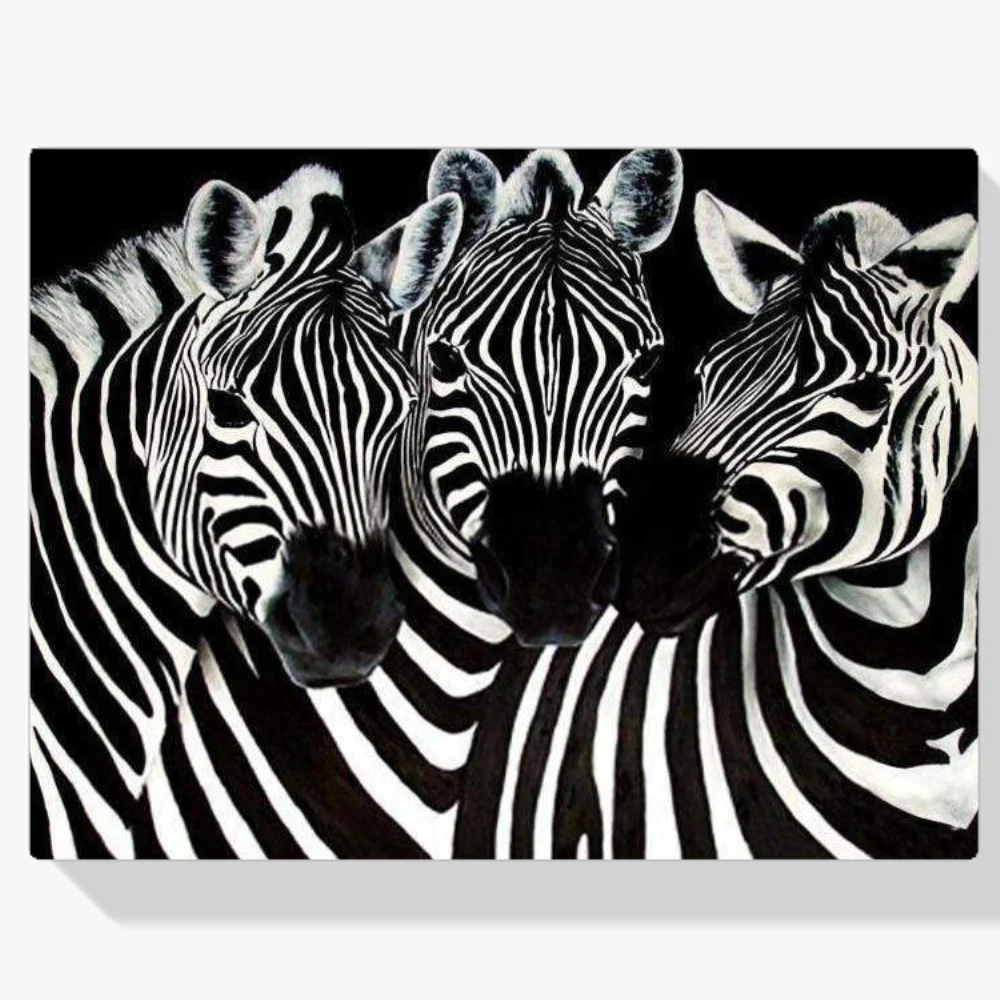Pintura Diamante - Queridas cebras