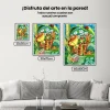 Pintura Diamante - Rana con mariquita