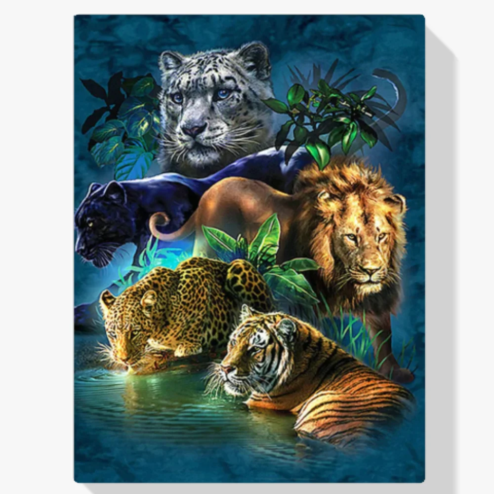 Pintura Diamante - Raza felina